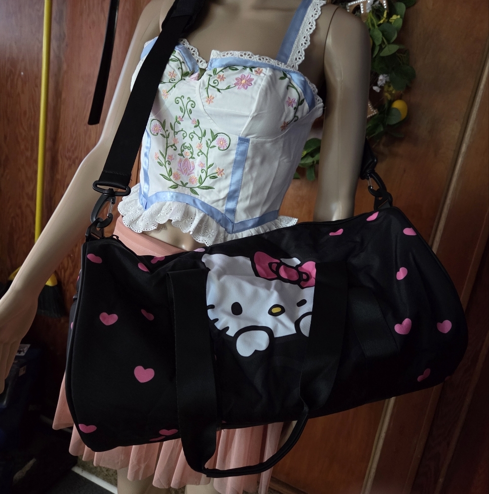 Hello Kitty Print Travel Bag - Picture 6 of 6